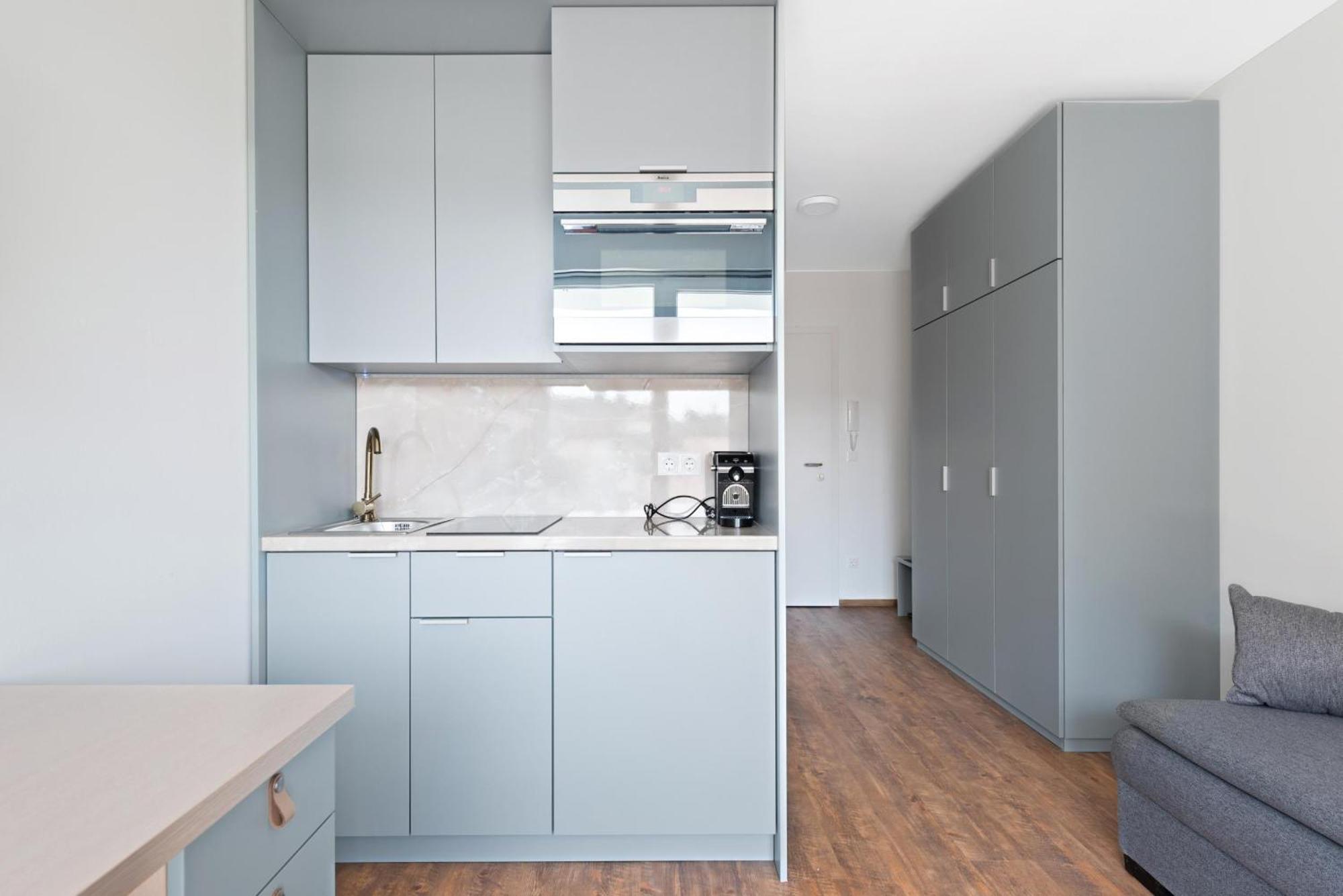 Schickes All-Inklusive Apartmentzimmer By Resida Asset Gmbh Brunn am Gebirge Exteriör bild